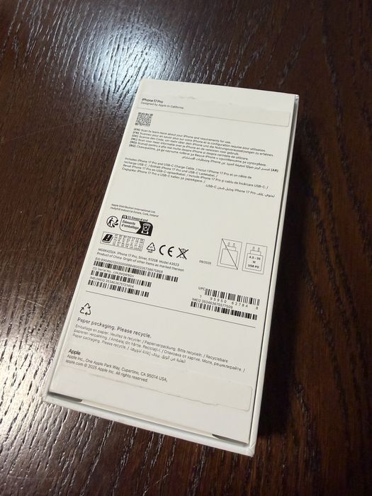 Iphone 17 pro 512 gb