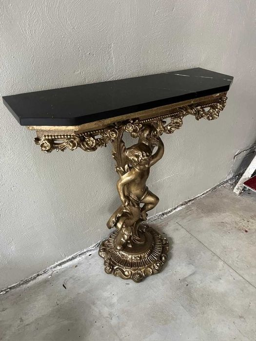 Consola Baroc cu placa de marmura!