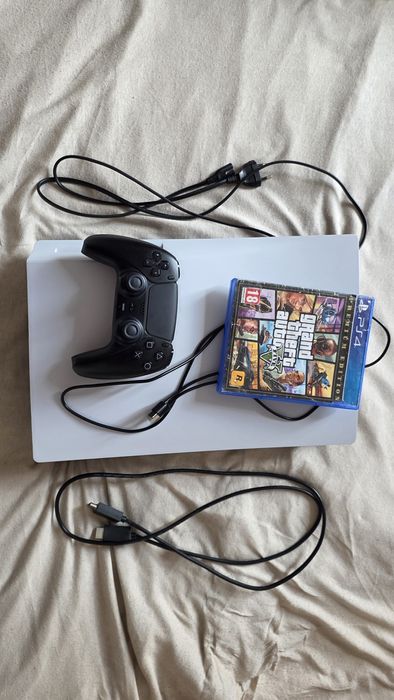 PlayStation 5 disk + джойстик + игра