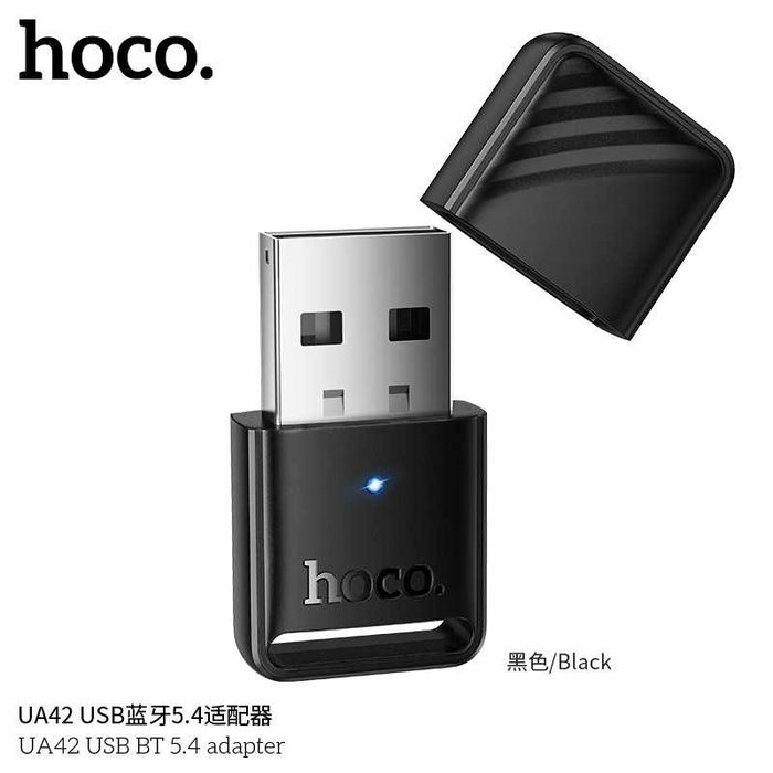 Hoco UA42 Adapter Usb to Bluetooth v5.4 multi-device speed 4.0 Mbps