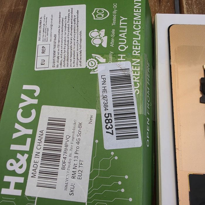 Нов LCD Дисплей + Тъч Скрийн за Xiaomi Redmi Note 13 Pro 4G (с инструменти)