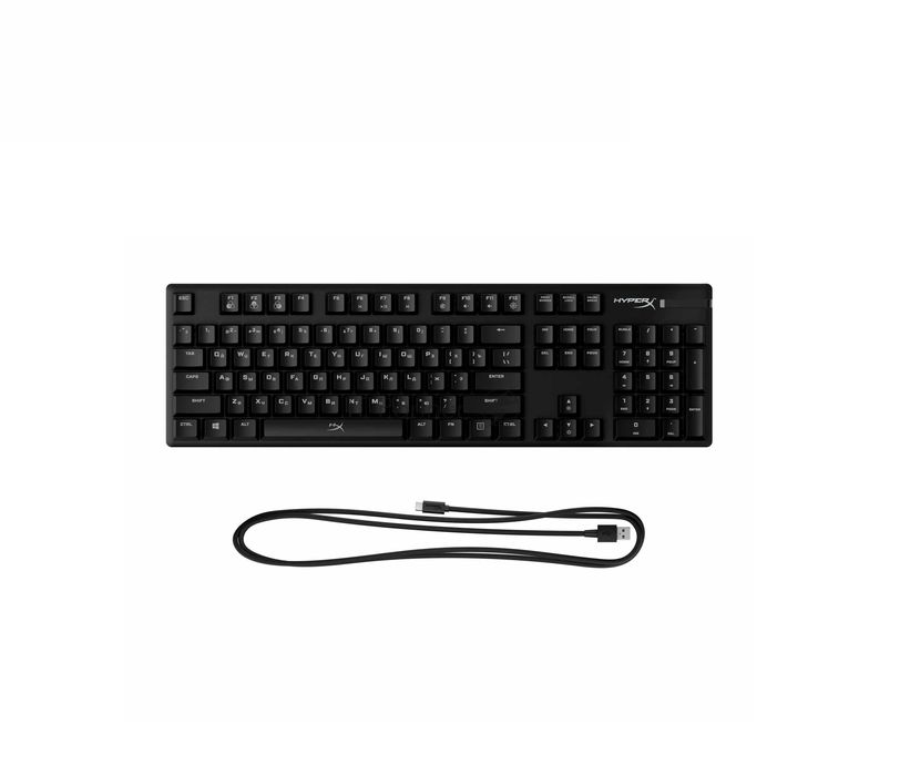 ^Клавиатура HyperX Alloy Origins PBT - HyperX Linear Red Switches, RU