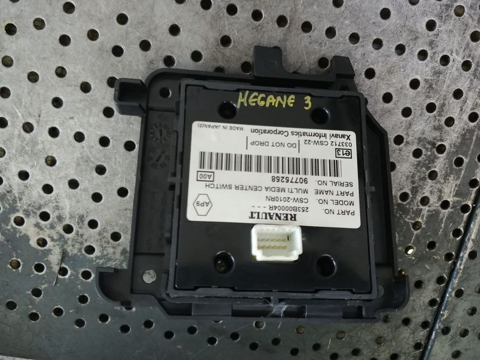 joystick comanda navigatie renault megane 3 253b00004r