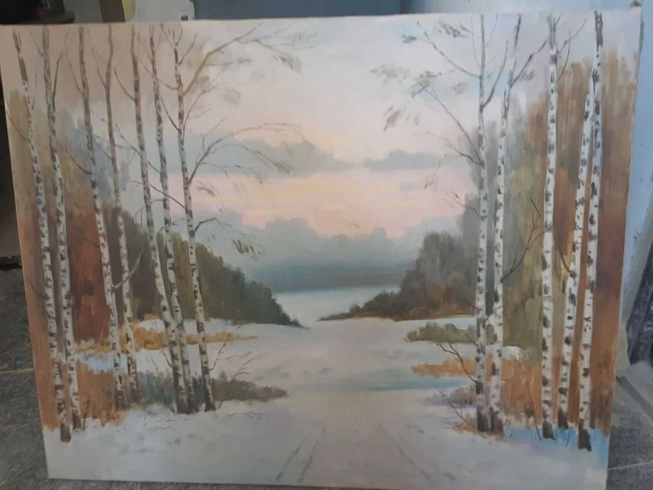 Картина художественная холст-масло 95см.Х120 см.