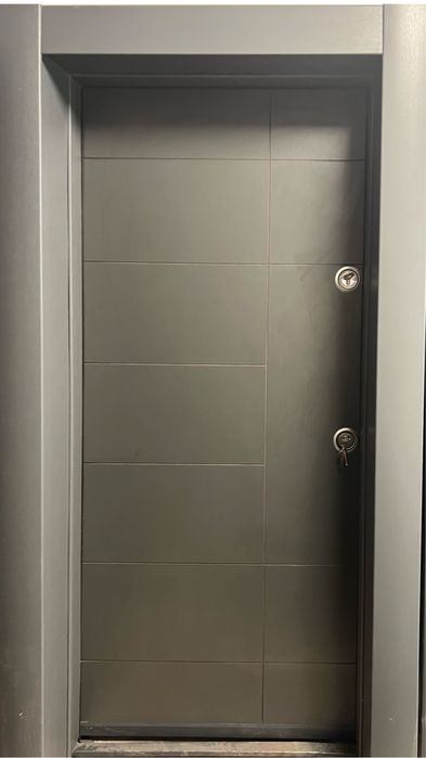 Входна врата облякана каса- Terracotta