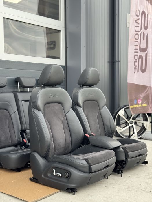 Interior Audi SQ5 piele alcantara full electric q5 8r