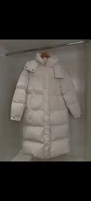 Пуховик с капюшоном massimo dutti