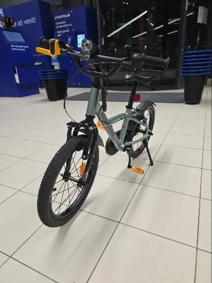 Bicicletă 16 inch 4-6 ani Discover 900 Verde - (SecondHand) Decathlon
