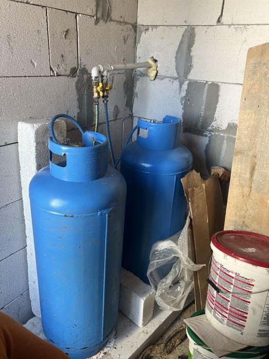 Butelie gaz 80 litri!