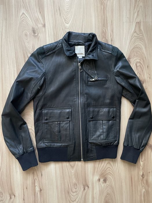 DIESEL / мъжко кожено(естествена) яке М/S