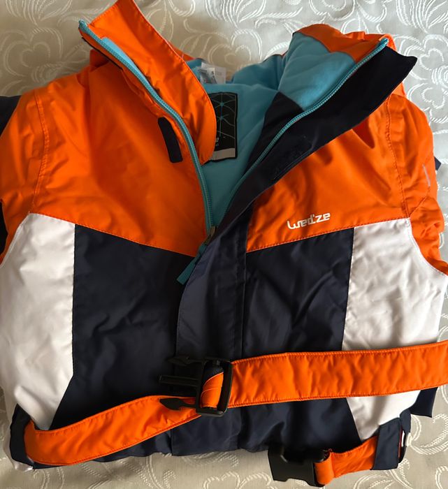 Детски топъл непромокаем ски гащеризон WEDZE универсално - 8 г.