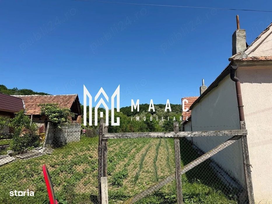 Teren intravilan 600 mp | Bradu | curent și gaz la poartă