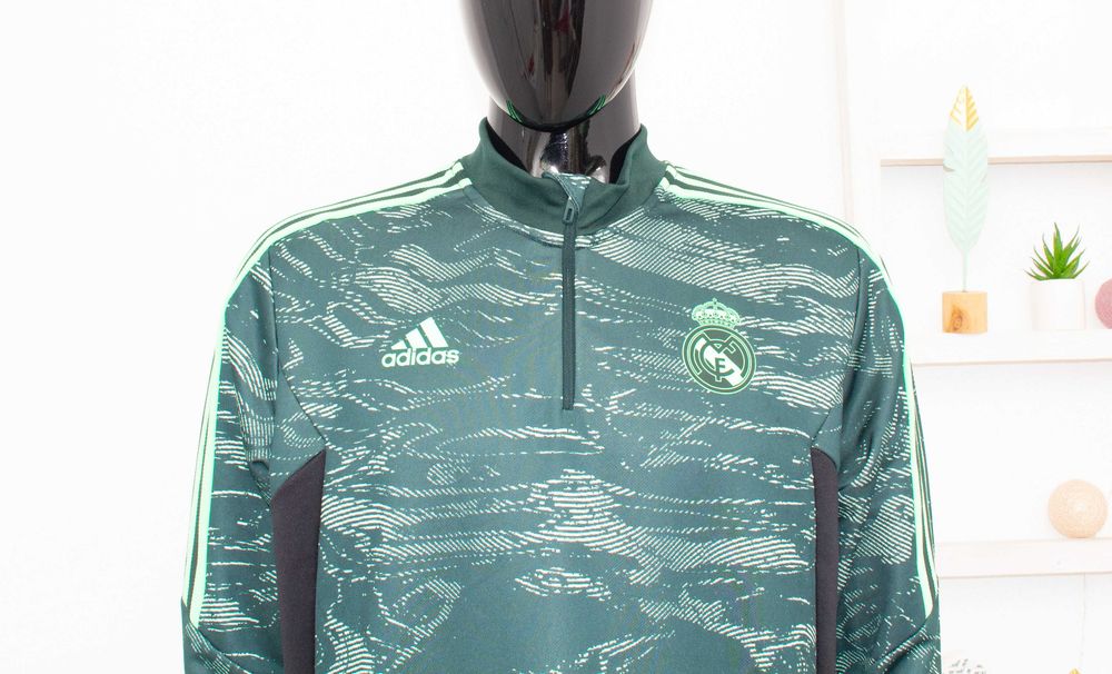 ADIDAS Real Madrid Condivo 2022 мъжка тренировъчна блуза с 1/4 цип L