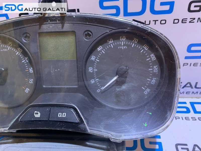 Kit Pornire ECU Calculator Motor Cip Cheie si Imobilizator cu Ceas Ceasuri Bord Skoda Rapid 1.6 TDI CAY CAYB 2006 - 2015 Cod 03L906023LL 03L906023LK