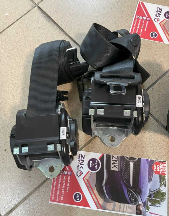 Volvo XC60 II - set centuri de siguranta - PRESAFE - fata / spate