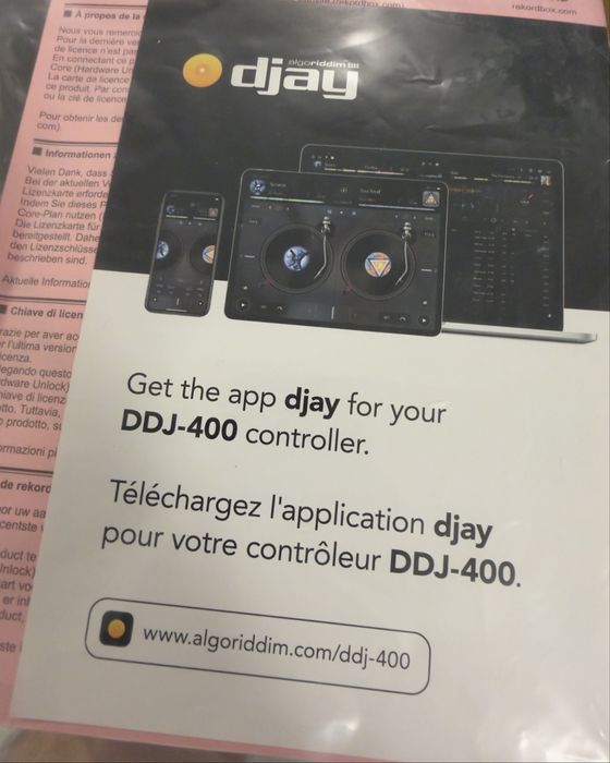 Controller DJ Pioneer DDJ-400 RekordBox Nou