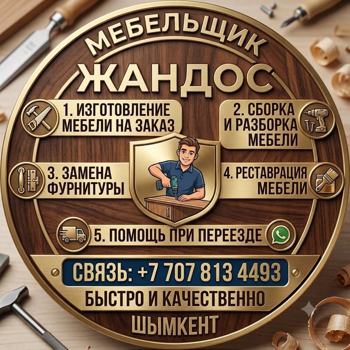 Мебельщик. Сборщик. Сборка мебели, разборка, ремонт и реставрация мебе