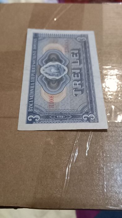 Vand 3 lei 1966 rara, iesita din circulatie, de colectie