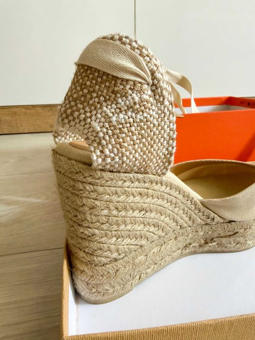 Espadrile înalte Castaner - noi în cutie originală