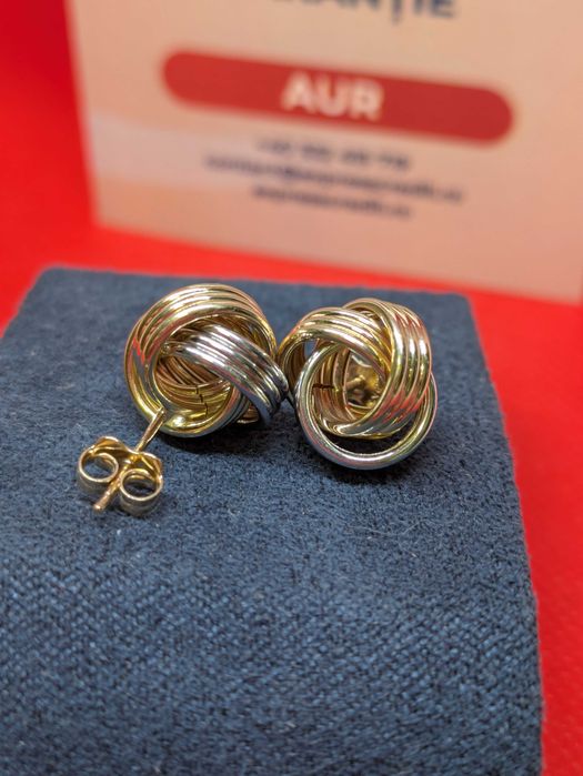 Cercei 14k 3.08 gr (AG4 Dacia b. 50293.1 ) Garantie 2 ani