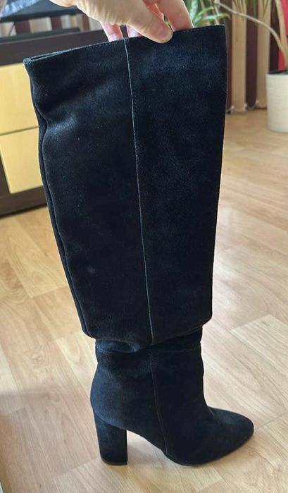 Ботуши Daris естествен велур