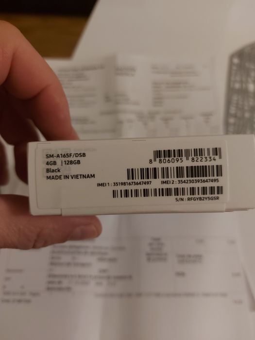 Samsung Galaxy A16 DS Black  128GB, 4GB -NOU -Sigilat