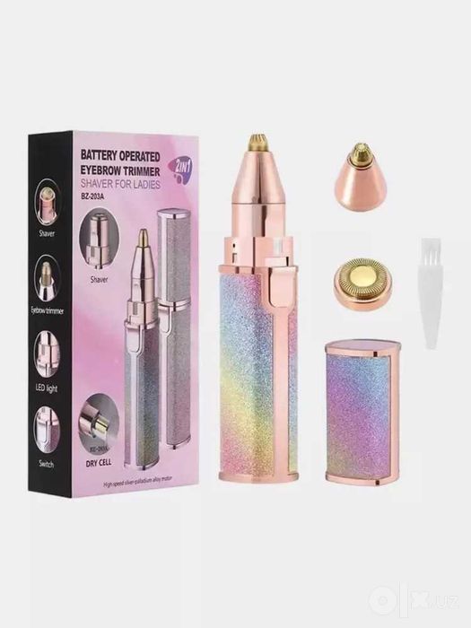 Ayollar epilatori 2in1 simsiz - yuz va tana uchun
