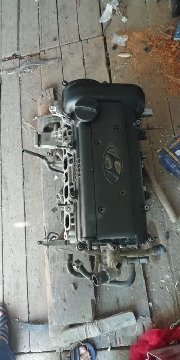 Двигатель на Hyundai solaris 2013