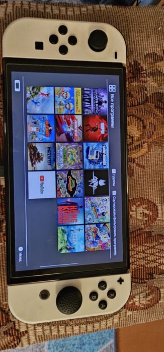 Продаю прошитую Nintendo Switch OLED в отличном состоянии.