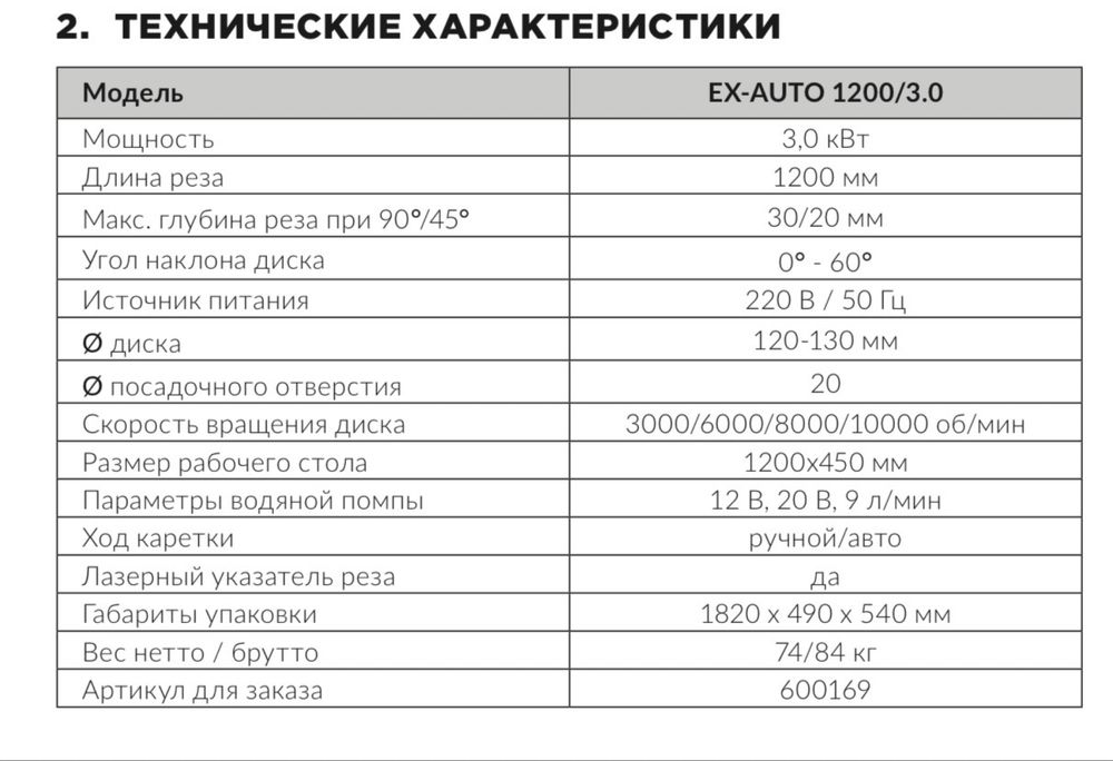 Плиткорез электрический