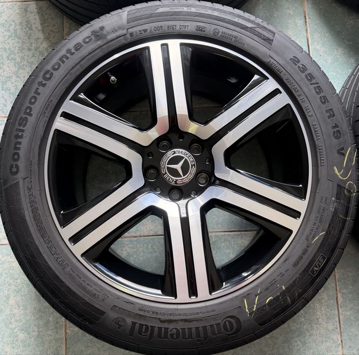 Jante aliaj R19 originale Mercedes GLC  235/55/19 vara