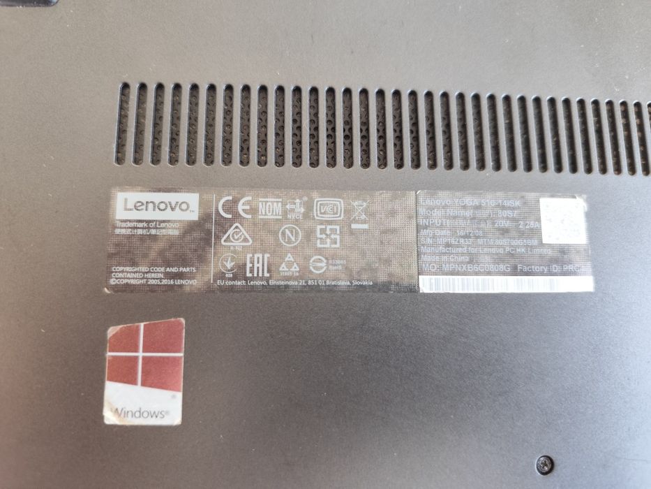 Лаптоп Lenovo Yoga 510-14ISK