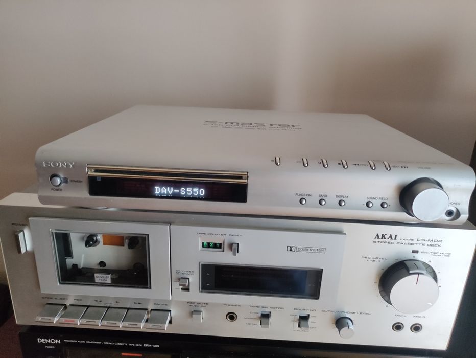 Akai ,denon, Sony ,marantz