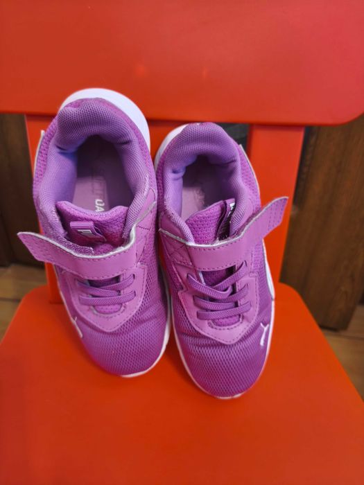Adidași pânză, mov, Puma,32, int 20 cm