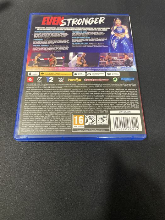 Игра за плейстейшън 5 WW 2K23