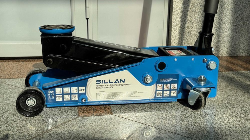Домкрат двухцилиндровый до 3 тонн Для СТО От производителя Sillan!