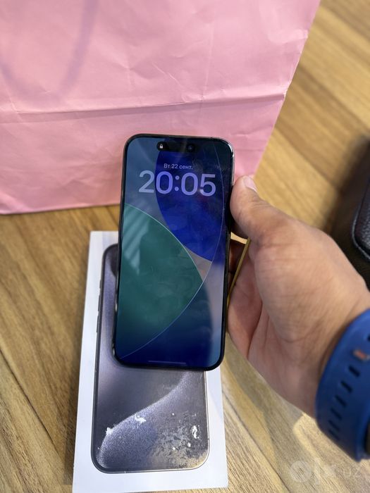 Iphone 15pro Black 256GB
