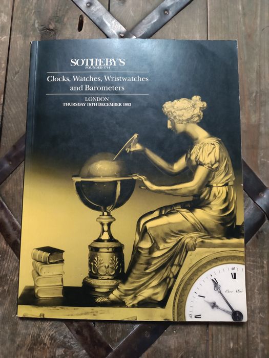 Часы Sothebys каталог 1993