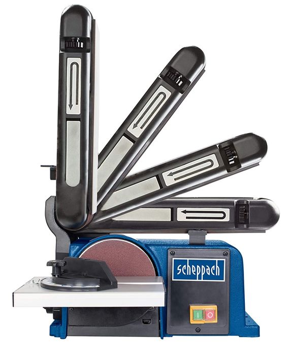 Masina de slefuit cu banda si disc BTS900 Scheppach SCH5903306901, 37
