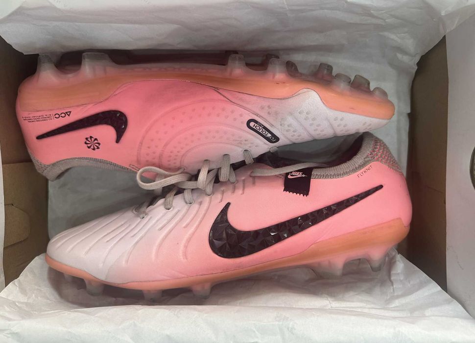 Ghete fotbal Nike Tiempo Legend 10 Elite FG Roz - Negru, masura 43