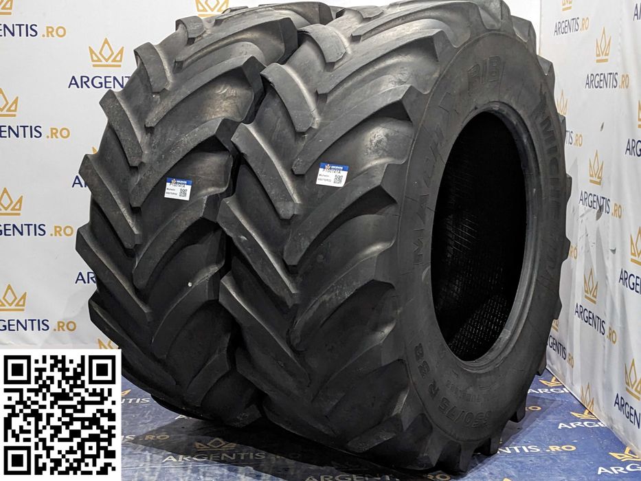 Pereche 2 anvelope 650/75/R38 Michelin (cod P100141A)