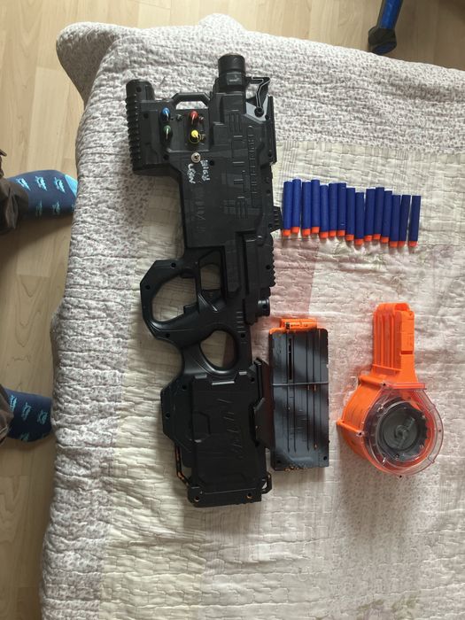 Nerf hyperfire elite модифициран