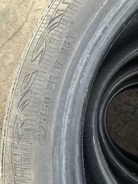 245/45/17 зимни и 225/55/17 летни гуми  с джанти 5х112/17" за Audi,