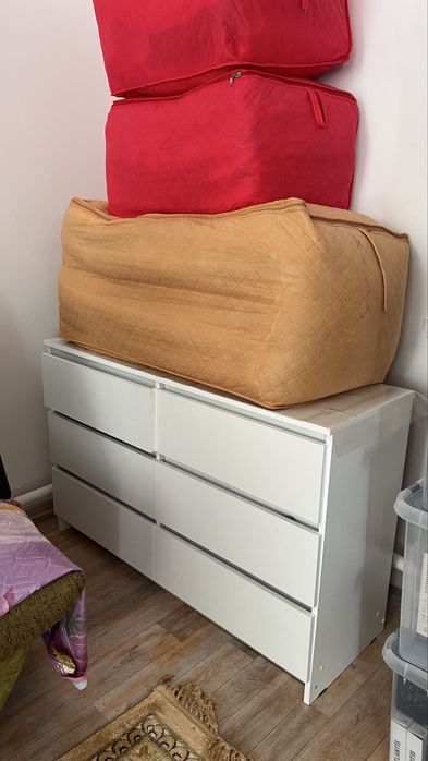 Белые 2 комода в стиле ИКЕА