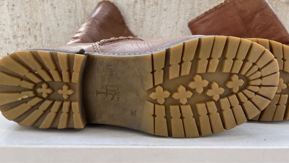 Cizme de piele naturală