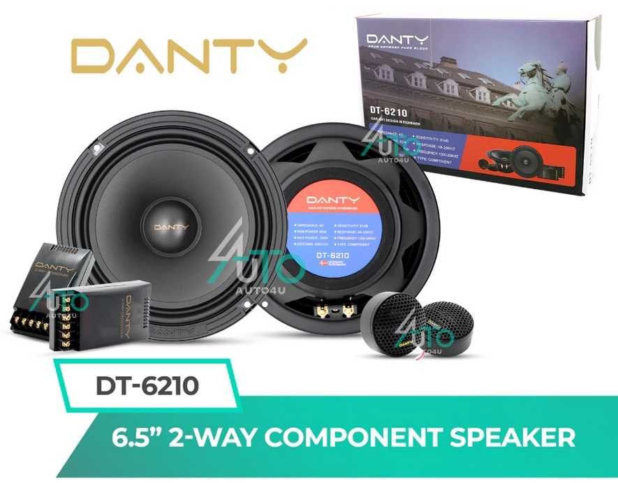 Авто тонколони DANTY комплект DT-6210 - 16 см