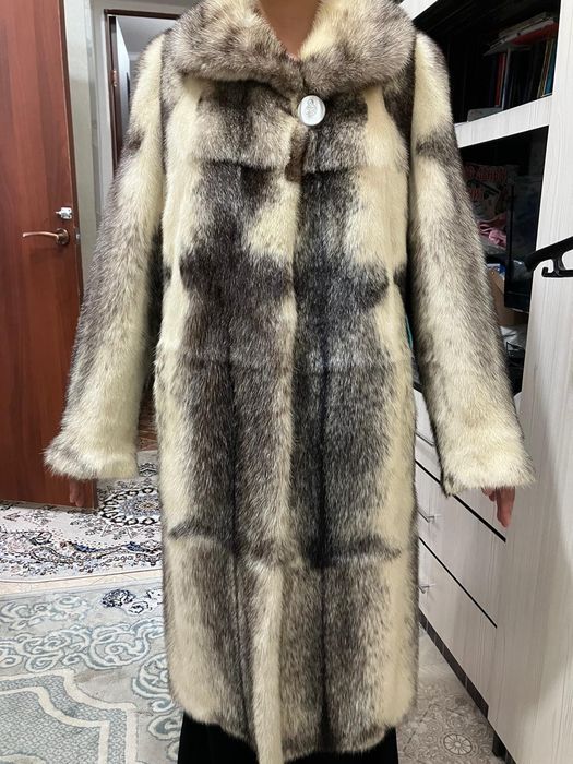 Шуба норковая светлая