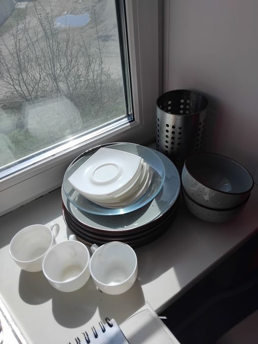 Посуда тарелки, чашки блюдца