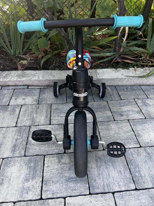 Bicicleta cu roti ajutatoare