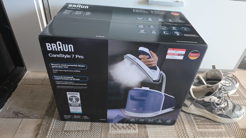 Утюг, Парогенератор Braun